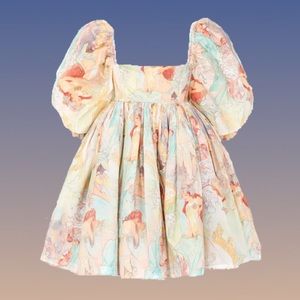 Selkie The Mucha Cottage Puff Dress